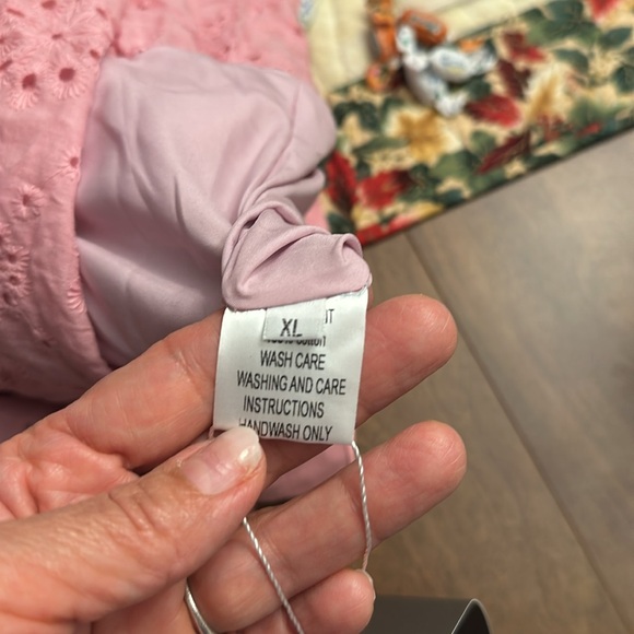 Cotton Summer V-Neck A-Line Dress for Effortless Style - Picture 6 of 6